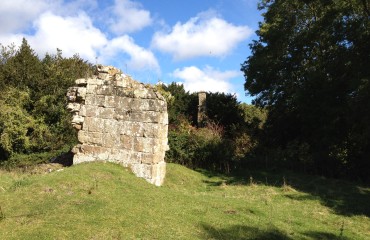 Remains of Penyard Castle